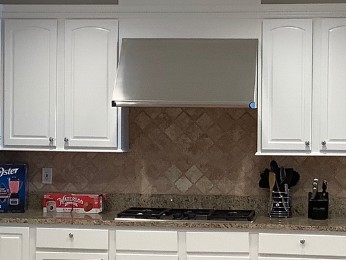 After: Cabinet Painting